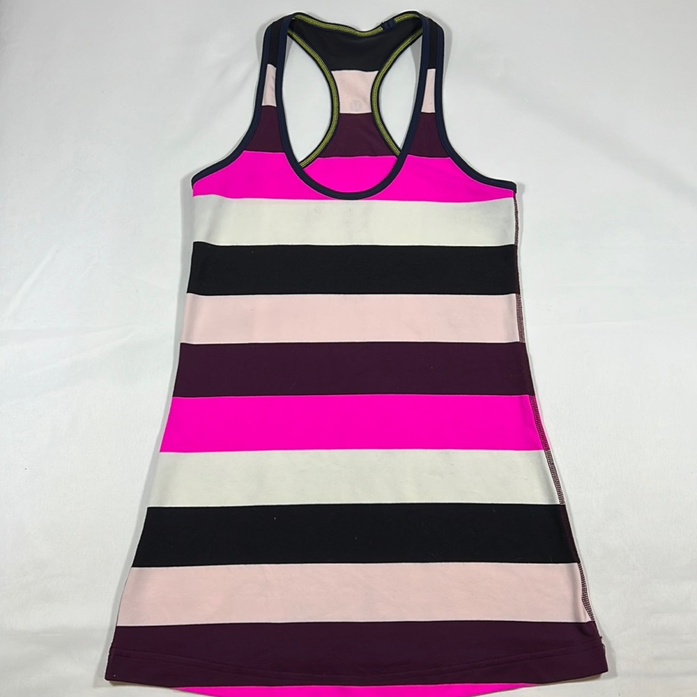 Lululemon Women’s Bold Stripe Racerback Tank Size 4